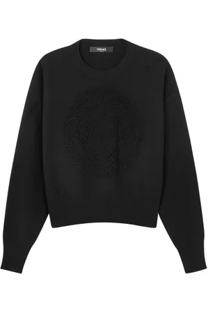 VERSACE Medusa sweater i frotté