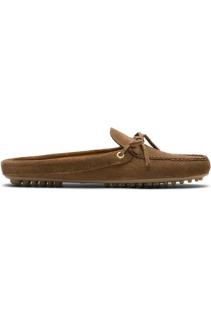 CAR SHOE Loafers i ruskind med mandelformet tå