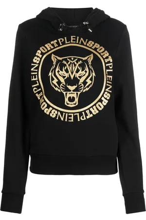 Philipp Plein Hættetrøje med tiger-logotryk
