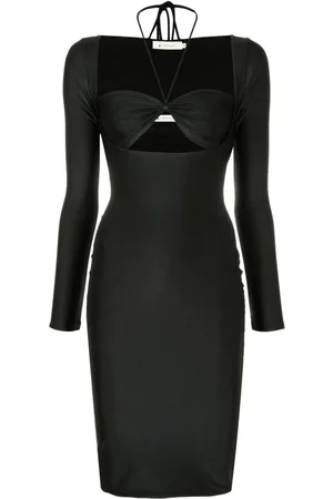 Lethicia Bronstein Marylin bodycon-kjole med udskæringsdetalje