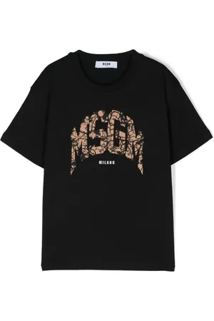 Msgm T-shirt med logotryk