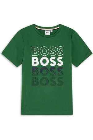 HUGO BOSS Repeat Logo T-shirt i jerseybomuld