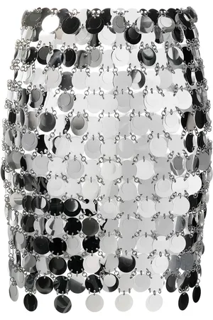 Paco rabanne Kort nederdel med skiver