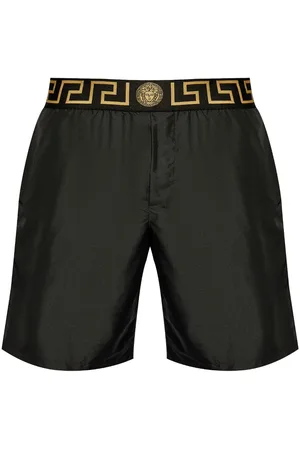 VERSACE Badeshorts med Greca-kant