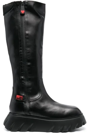 Moschino Støvler med logomærke