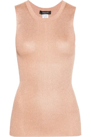 Fabiana Filippi Ribstrikket tanktop i lurex