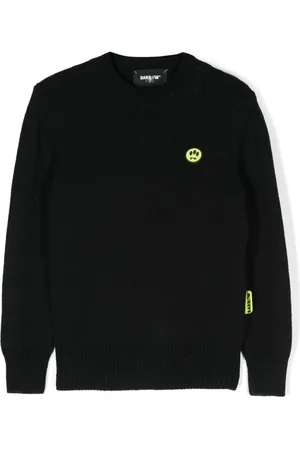 BARROW Sweater med logoapplikation