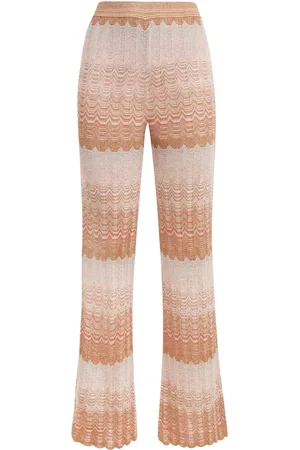 Missoni Bukser med svaj og zigzag-mønster