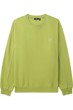 FIVE CM Sweatshirt med broderet logo og rund hals