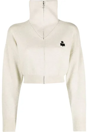 Marant Etoile Oxane cardigan med broderet logo