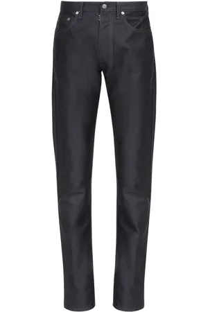 Maison Margiela Bukser i satin med fire sting