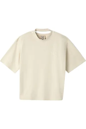 Camper T-shirt med broderet logo