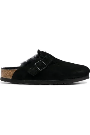 Birkenstock Boston sandaler i lammeskind