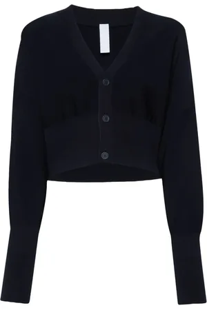 CFCL Cropped cardigan i strik