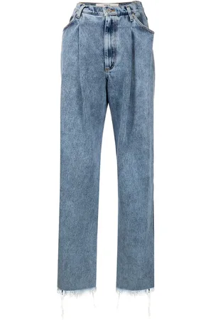 Natasha Zinko Jeans med plisseringer