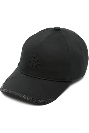 Moncler Baseballkasket med logoapplikation