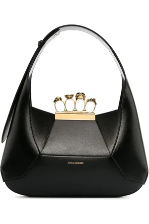 Alexander McQueen The Jewelled tote i læder