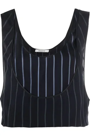 Gauchere Stribet Mini Mirror tanktop