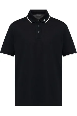 Emporio Armani Polo med logobroderi