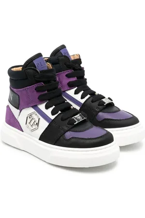 Philipp Plein High-top sneakers med paneler