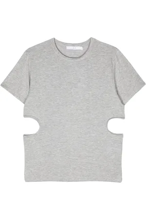 IRO T-shirt med udskæringsdetalje
