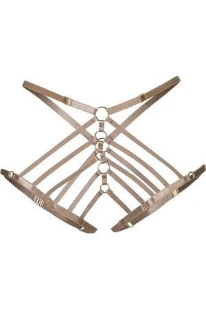 BORDELLE Art Deco Ouvert trusser med stropper