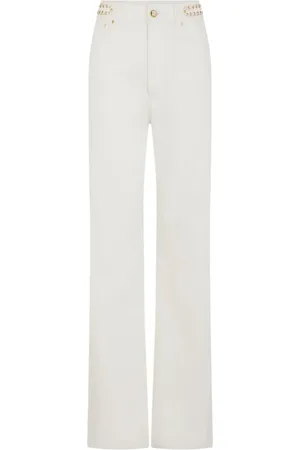 Paco rabanne Jeans med svaj og pailletudsmykning