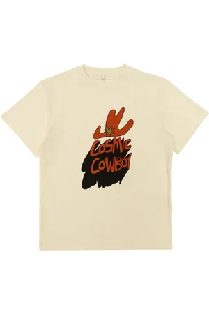 Stella McCartney T-shirt med Cosmic Cowboy-tryk