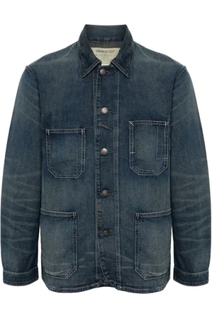 Ralph Lauren Torrington skjortejakke i forvasket denim