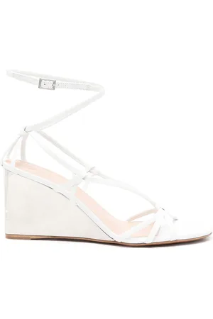 Chloé 85mm sandaler med kilehæl