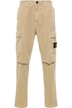 Stone Island Cargo-bukser med kompasmærke