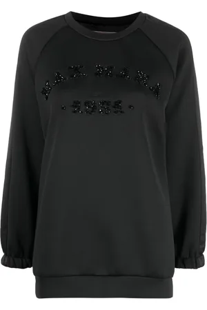 Max Mara Sweater med logo-udsmykning