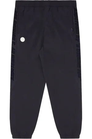 A Bathing Ape Joggingbukser med logoapplikation