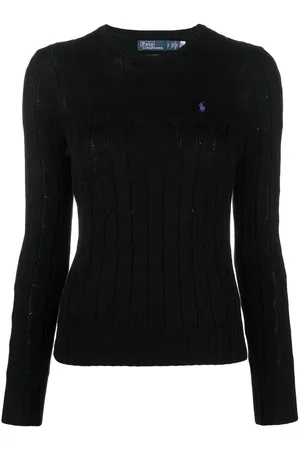 Ralph Lauren Strikket top med broderet logo