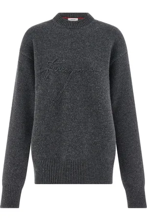 Salvatore Ferragamo Uldsweater med rund hals