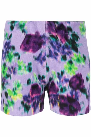 Kenzo Strikkede shorts med blomstertryk