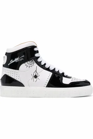 Philipp Plein High-top sneakers i læder