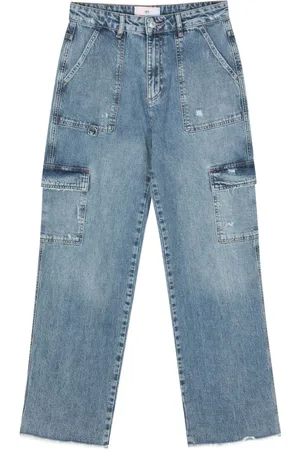 Chiara Ferragni Jeans med lige pasform og broderet logo