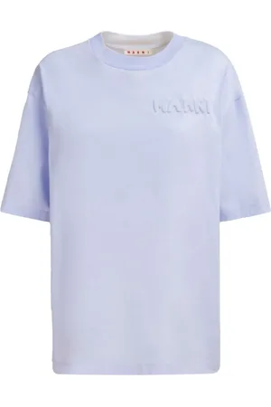 Marni T-shirt med præget logo