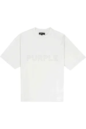 Purple Brand T-shirt med malingssprøjt