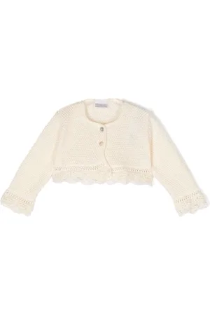 PAZ RODRIGUEZ Tricot-strikket cropped cardigan