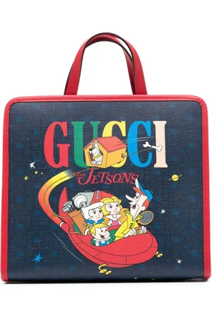Gucci X The Jetsons GG Supreme tote i kanvas