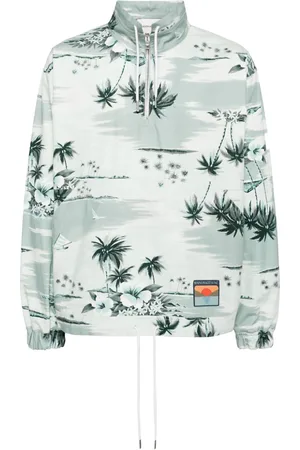 Maison Kitsuné Jakke med grafisk tryk
