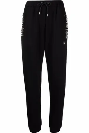Philipp Plein Joggingbukser med krystaludsmykning