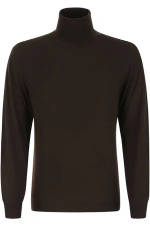 FEDELI Uldsweater med rullekrave