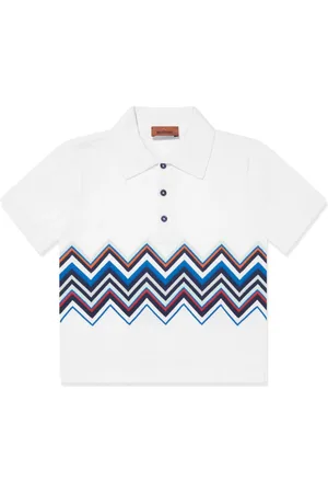 Missoni Polo med zigzag-mønster