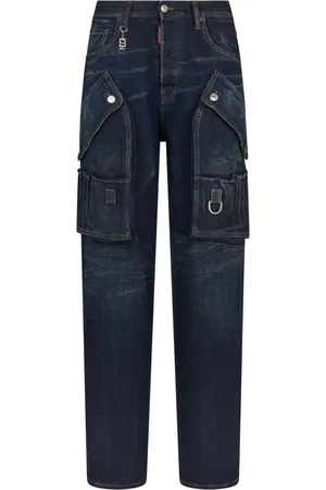 Dsquared2 Bootcut-jeans med cargo-lomme