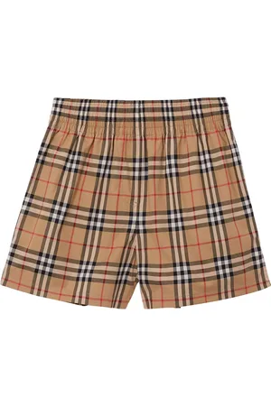 Burberry Vintage-ternede shorts med sidestribe