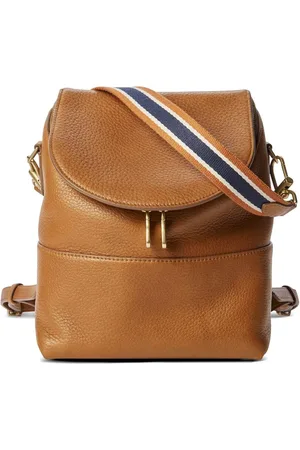 SHINOLA The Mini Pocket rygsæk i grynet læder