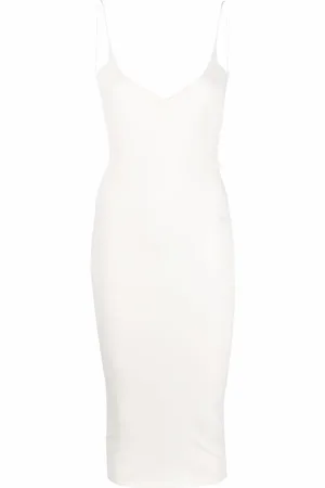 Dsquared2 Mellemlang ruchet kjole uden ryg
